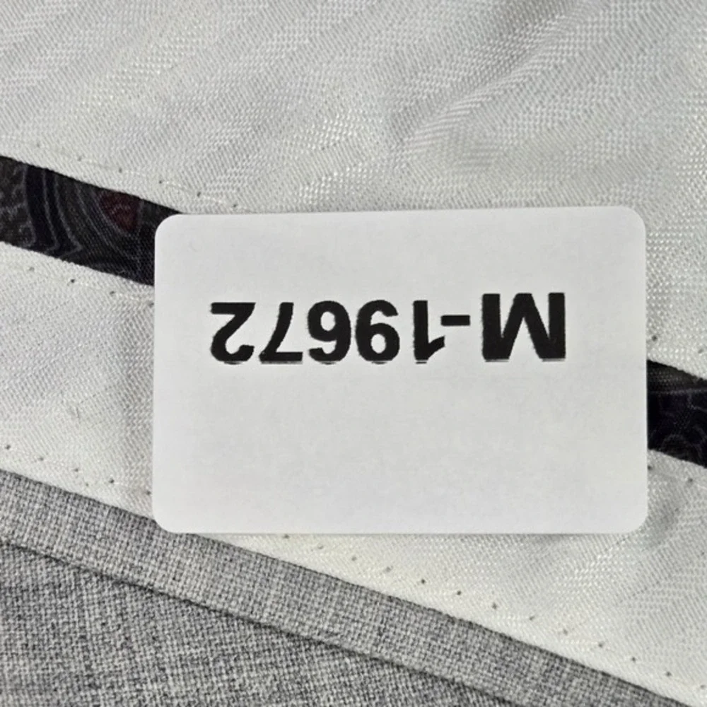 Lauren Ralph Men Pants 36W X 30L Gray Wool Dress Total Comfort‎ Black Label